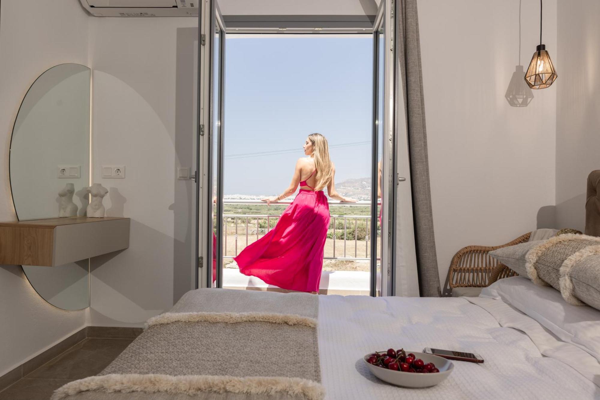 Aeron Villas And Suites Naxos Agia Anna  外观 照片